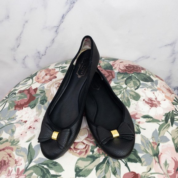 Ted Baker London Shoes - Ted Baker London | Immet Bow Ballet Flat | Black |